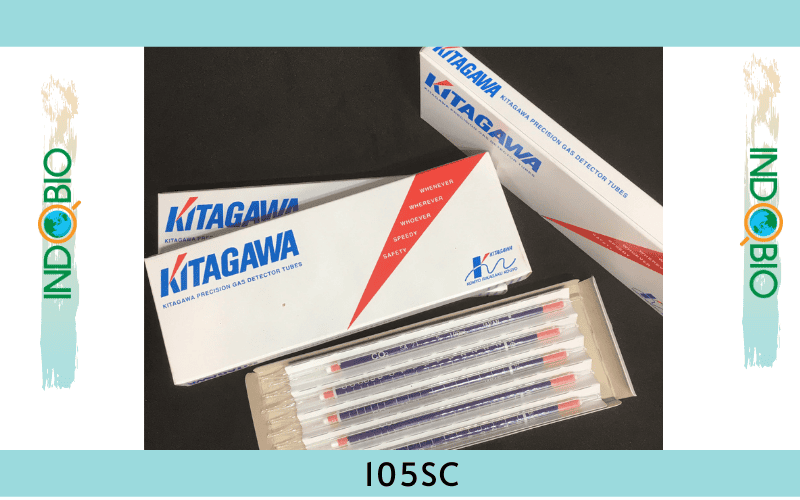 ống test khí NH3 Kitagawa, phát hiện nhanh khí amoni 5-260 ppm